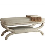 Woody Fashion felice halka pouffe - beige beige pouffe