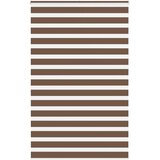 vidaXL Zebra zavesa rjava 150x230 cm širina blaga 145,9 cm poliester, (5000297870) | Shoptok.si