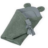 MeowBaby Zelena kordurojska povojnica za bebe 35x65 cm - | shoptok.hr