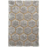 Think Rugs Sivo-rumena preproga Noble House 150x230 cm, siva Cene