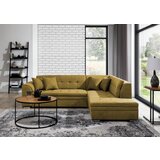 ELTAP Elegantna kotna sedena garnitura Pieretta s posteljno funkcijo-Desna-Poco 50 | Shoptok.si