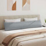 vidaXL Blazine za kavč 2 pcs Svetlo siva 200 x 40 cm blago | Shoptok.si