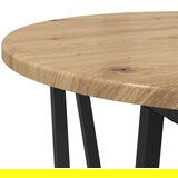  Stolić 2 kom Artisan od hrastovih stabala i metala | shoptok.hr