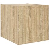  Zidni TV ormarić s LED svjetlima boja hrasta 30,5 x 35 x 30 cm | shoptok.hr