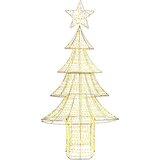  Božićno drvce s 240 LED svjetlima Topla bijela 181 cm PET | Eponuda.ba