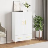 vidaXL Visoka komoda bijela 69 5 x 31 x 115 cm od konstruiranog drva Cijene