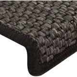  Samolepilne preproge za stopnice sisal 15kosov 65x21x4cm antra., (20753560) | Shoptok.si