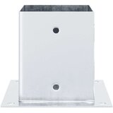  Postolja za stupove kvadratna 12 kom 121x121 mm pocinčani čelik | shoptok.hr