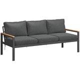 Ambia Garden LOUNGE GARNITURA akacija v celoti masivno aluminij | Shoptok.si
