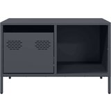vidaXL Stolić za kavu antracit 68,5x50x43,5 cm hladno valjanog čelika | shoptok.hr