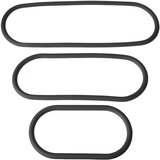 PerfectFIT Slim Wrap - set tankih prstenova za penis - crna (3 komada) | shoptok.hr