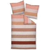 Janine POSTELJNINA 135/200 cm bombažni flanel terakota Cene