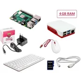 Pi® 4 B Desktop Kit 4 GB 4 x 1.5 GHz uklj. tipkovnica, uklj. miš, Uklj. Noobs OS, Uklj. napajanje, uklj. kućište,