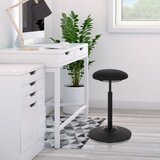 MID.YOU Pisarniški Stolček Valance Sit, Črna | Shoptok.si