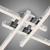 BRILO LED plafonski luster REY 4xLED/5W/230V sjajni hrom | Eponuda.com