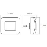 Osram LED noćno svetlo sa senzorom sumraka LUNETTA LED/0,2W/230V | Eponuda.com