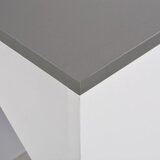  Barski stol s ormarićem bijeli 115 x 59 x 200 cm | shoptok.hr
