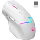 Miš gaming RAMPAGE DROP M3 white, RGB, punjivi žičani/bežični, 10000dpi | Eponuda.ba