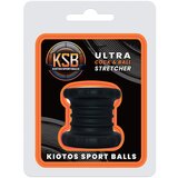 Kiotos KSB Silicone Cockring & Ball Stretcher Ultra Black Cene
