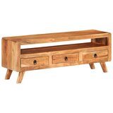TV ormarić 110 x 30 x 40 cm od masivnog bagremovog drva | shoptok.hr