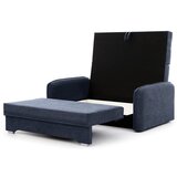 ELTAP Temno modra raztegljiva/s prostorom za shranjevanje sedežna garnitura iz šenilje 155 cm Laine – | Shoptok.si