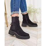 Resti Black women's boots with decorative strap Doasa | Eponuda.ba