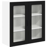 vidaXL zidni kuhinjski ormarić crna 80 x 31 x 80 cm konstruirano drvo | shoptok.hr