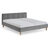 Meise Möbel Sivi tapecirani bračni krevet bez podnice 180x200 cm Joker – | shoptok.hr