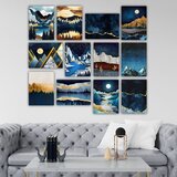 WALLXPERT Multikolorna Dekorativna MDF Slika (12 Komada) | Eponuda.com