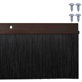  Skrbniki za vrata z vijaki 12 pcs Rjava 100 cm, (5000113381) | Shoptok.si