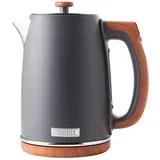 Tamno sivo kuhalo za vodu 1,7 l Dorchester –