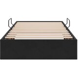  Ottomanska Okvir za krevet s pohranom s pohranom Baršun - Crna 90 x 190 cm | shoptok.hr