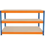 3-nadstropna delovna miza S-Rax - 150 cm x 60 cm x 90 cm, (21571083)
