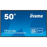 Iiyama LFD PROLITE LH5041UHS-B2AG 50" Professional Digital Signage 4K 24/7 3840x2160 VA 16:9 500cd 5000:1 landscape, portrait LH5041UHS-B2AG | ePonuda.com