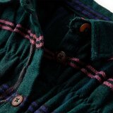  Dječja haljina dugih rukava s volanima tamnozelena 116 | shoptok.hr