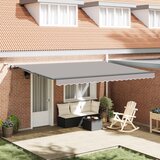  Tkanina za tende s Svijetlo siva 450 × 350 cm Poliester | shoptok.hr