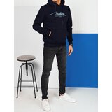 DStreet Bluza męska z kapturem granatowa | Shoptok.si