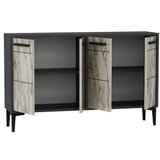Hanah home TV polica Stria Anthracite Marble | ePonuda.com