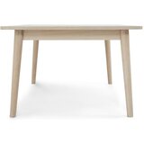 Furnhouse Mizica z mizno ploščo v hrastovem dekorju v naravni barvi 70x125 cm Nyborg – | Shoptok.si