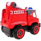  Set orodja za sestavljanje gasilskega vozila - rdeča | Shoptok.si