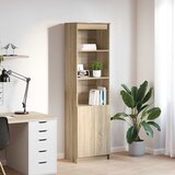  Visoka komoda hrasta sonome 50x35x180 cm od konstruiranog drva | shoptok.hr