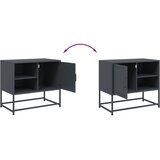 TV ormarić antracit 68x39x60,5 cm čelik | shoptok.hr