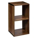 Five polica 2 otvora modul 34.5x32x67.6cm furnir indus