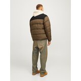 Jack & Jones Zimska jakna 'JJMOON' umbra / temno rjava | Shoptok.si