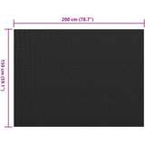  Podni mat Crna 1,5 x 2 m Guma | shoptok.hr