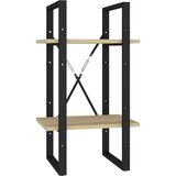 Ormarić za knjige s 2 razine boja hrasta 40 x 30 x 70 cm drveni | shoptok.hr
