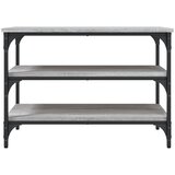  Klupa za cipele siva boja hrasta 70x38,5x49cm konstruirano drvo | Eponuda.ba
