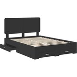 Okvir za krevet Crna 140 x 190 cm Konstruirano drvo | shoptok.hr