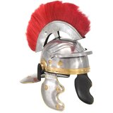 vidaXL antikna replika rimske vojničke kacige za larp srebrna čelična | shoptok.hr