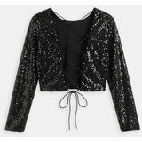 Sinsay Top sa šljokicama | shoptok.hr